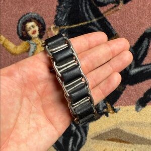 LEATHER BRACELET Y2K